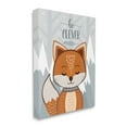 thumbnail image 1 of Stupell Industries Be Clever Phrase Cute Fox Mountain Forest,24 x 30,Designed by AE Design, 1 of 3