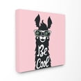 thumbnail image 1 of Stupell Industries Be Cool Llama with Sunglasses Animals & Insects Painting Gallery Wrapped Canvas Art Print Wall Art, 24 x 24, 1 of 5