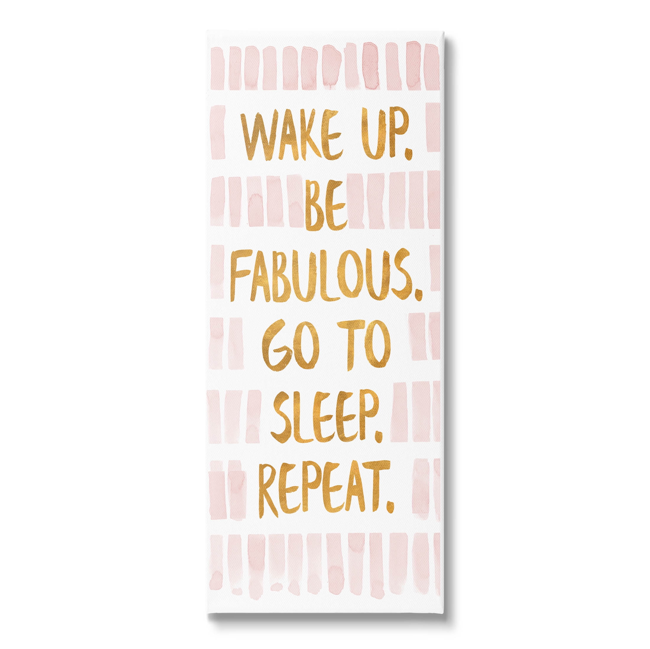 Stupell Industries Be Fabulous Glam Phrase Graphic Art Gallery Wrapped Canvas Print Wall Art, Design by Sundance Group