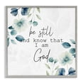 thumbnail image 1 of Stupell Industries Be Still Spiritual Prayer Spiritual Painting Gray Framed Art Print Wall Art, 12 x 12, 1 of 8
