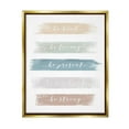 thumbnail image 1 of Stupell Industries Be Strong Inspirational Inspirational Painting Gold Floater Framed Canvas Art Print Wall Art, 17 x 21, 1 of 10