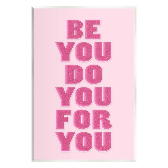 Stupell Industries Be You Bold Pink Inspirational Painting Unframed Art Print Wall Art, 10 x 15