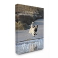 thumbnail image 1 of Stupell Industries Be a Cheerfulness Carrier Phrase Pet Dog at Beach Canvas Wall Art Design by Ziwei Li, 16" x 20", 1 of 4