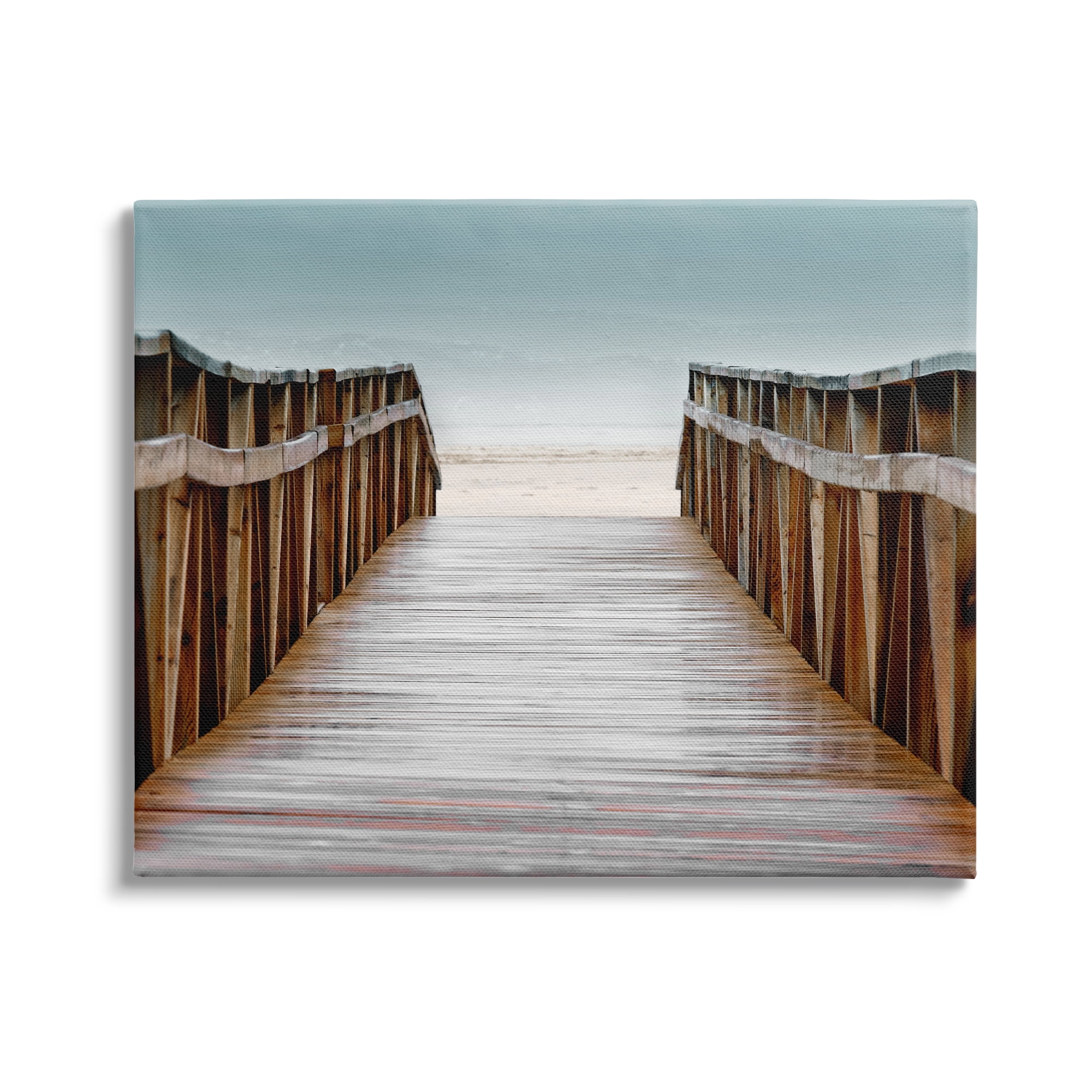 Stupell Industries Beach Boardwalk Wooden Waterfront Pier Ocean Coast, 20 x 16,Design by Danita Delimont