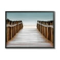 thumbnail image 1 of Stupell Industries Beach Boardwalk Wooden Waterfront Pier Ocean Coast Photography Black Framed Art Print Wall Art, 14x11, by Danita Delimont, 1 of 5