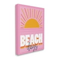 thumbnail image 1 of Stupell Industries Beach Days Quote Rising Sun Ray Horizon Pink, 24 x 30, Designed by Angela Nickeas, 1 of 5