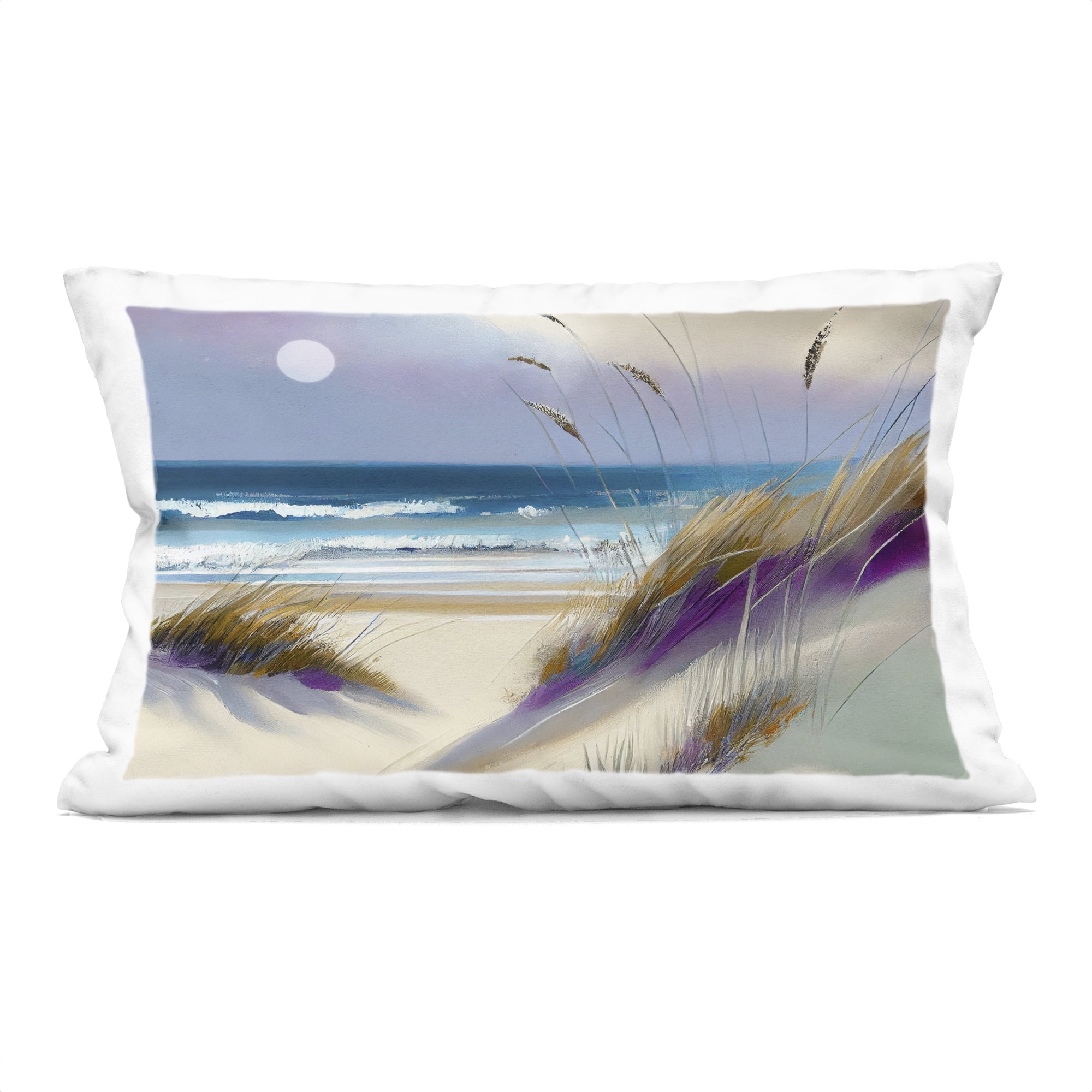 Stupell Industries Beach Dunes Serenity Decorative Printed Throw Pillow, design by Sasha