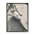 thumbnail image 1 of Stupell Industries Beach Fashion Photography Nature Photography Black Framed Art Print Wall Art, 11 x 14, 1 of 9