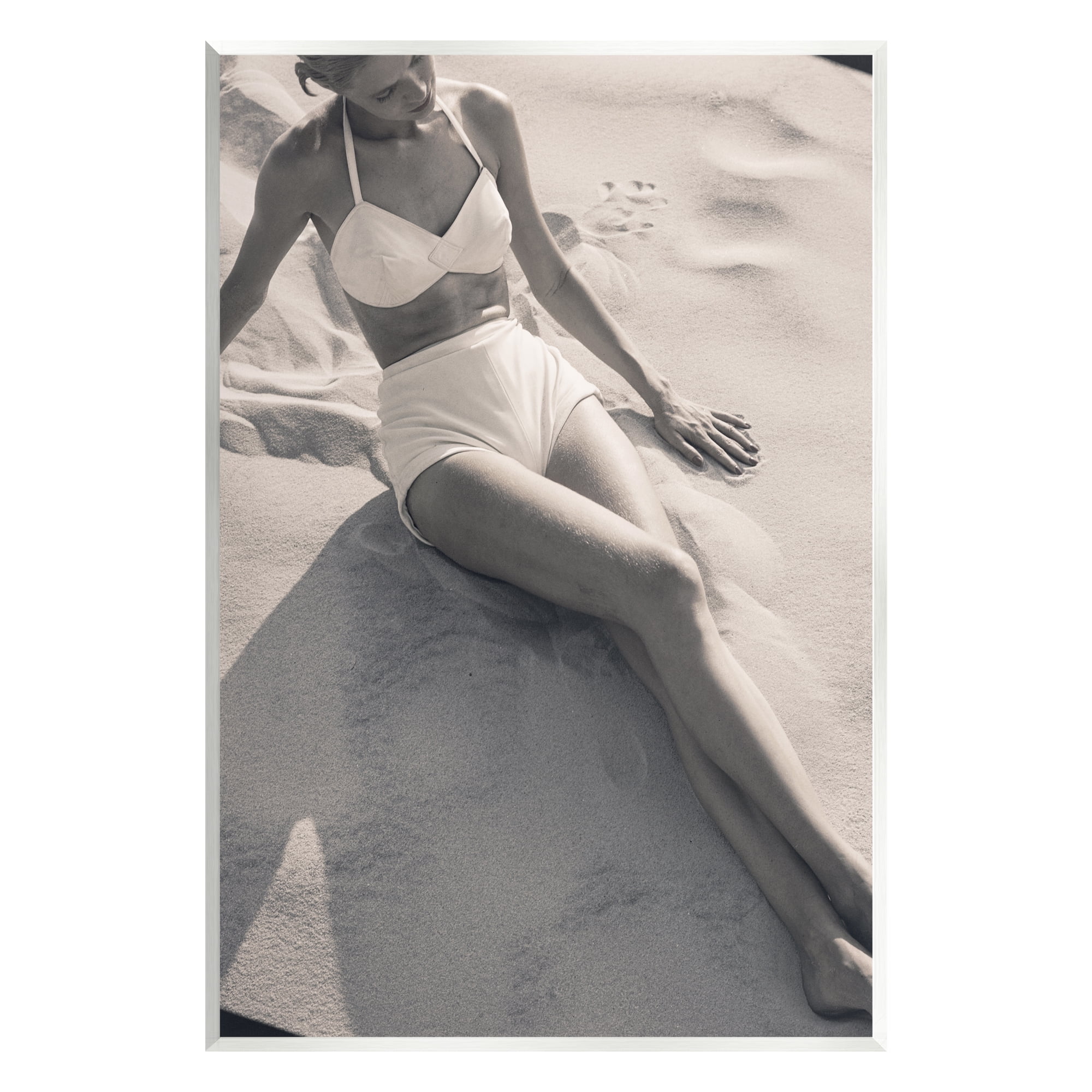 Stupell Industries Beach Fashion Photography Nature Photography Unframed Art Print Wall Art, 10 x 15