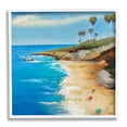 thumbnail image 1 of Stupell Industries Beach Landscape Cove Nature Painting White Framed Art Print Wall Art, 12 x 12, 1 of 8
