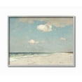 thumbnail image 1 of Stupell Industries Beach Landscape Neutral Blue Painting Framed Wall Art by Christy McKee, 1 of 8