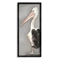 thumbnail image 1 of Stupell Industries Beach Pelican Portrait Long Beak Waterfowl Bird, 13 x 30, Design by Stephanie Workman Marrott, 1 of 5