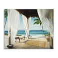 thumbnail image 1 of Stupell Industries Coastal Beach Resort Sea Landscape Canvas Art, 20 x 16, by Jacob Reed, 1 of 7