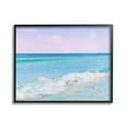 thumbnail image 1 of Stupell Industries Beach with Pastel Sky Landscape Painting Black Framed Art Print Wall Art, 20 x 16, 1 of 9