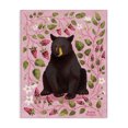 thumbnail image 1 of Stupell Industries Scandinavian Bear & Blackberry Plants Canvas Art, 16 x 20, by Renee Thompson, 1 of 8