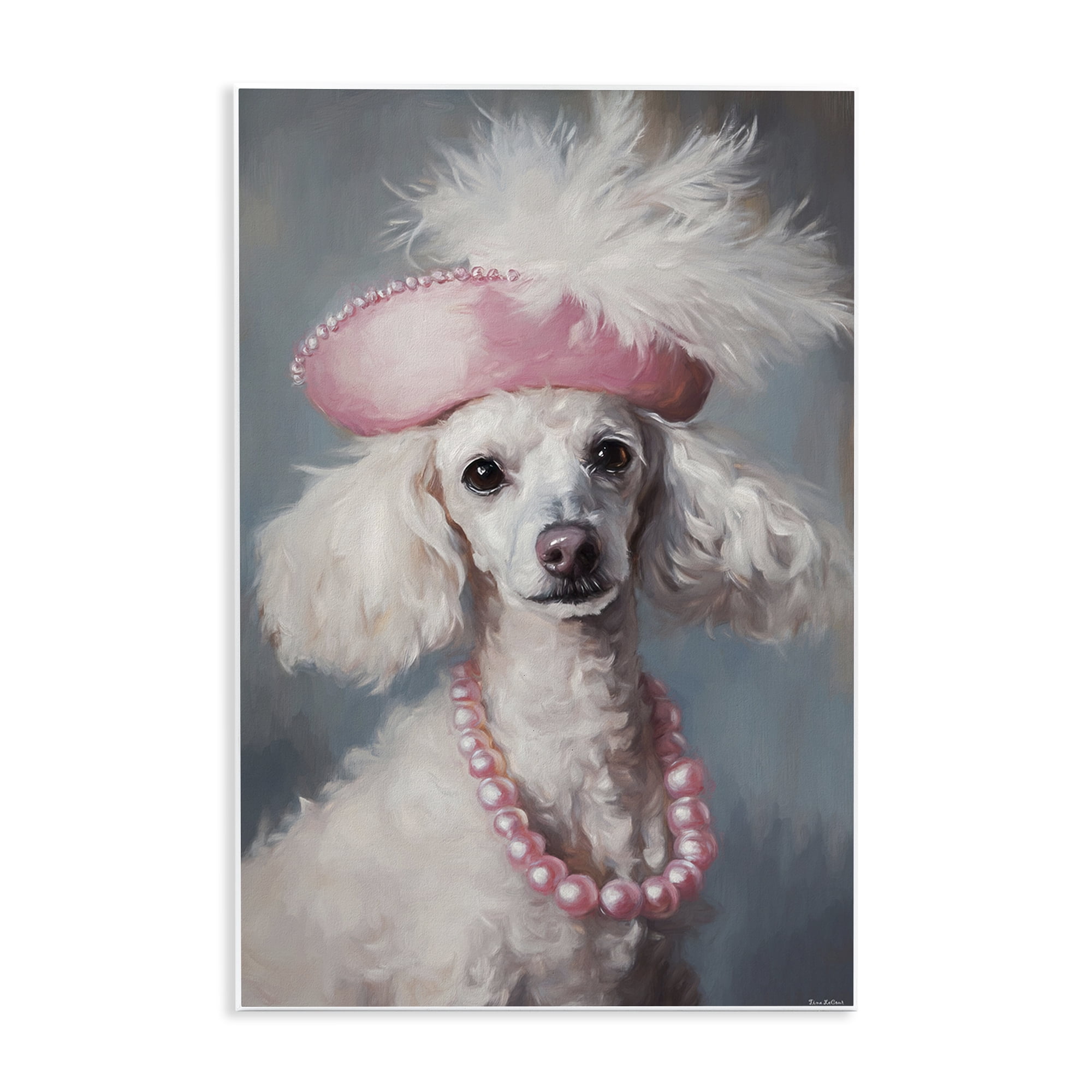 Stupell Industries Beautiful Collette Pup Wall Plaque Art, design by Tina LeCour