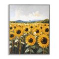 thumbnail image 1 of Stupell Industries Eclectic Beautiful Sunflowers in Field Gray Framed Giclee Art, 11 x 14, by Creative Studio, 1 of 8