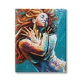 thumbnail image 1 of Stupell Industries Beautiful Vivid Woman Underwater Swimming Flowing Hair Canvas Wall Art, 36 x 48, Design by Colin John Staples, 1 of 5