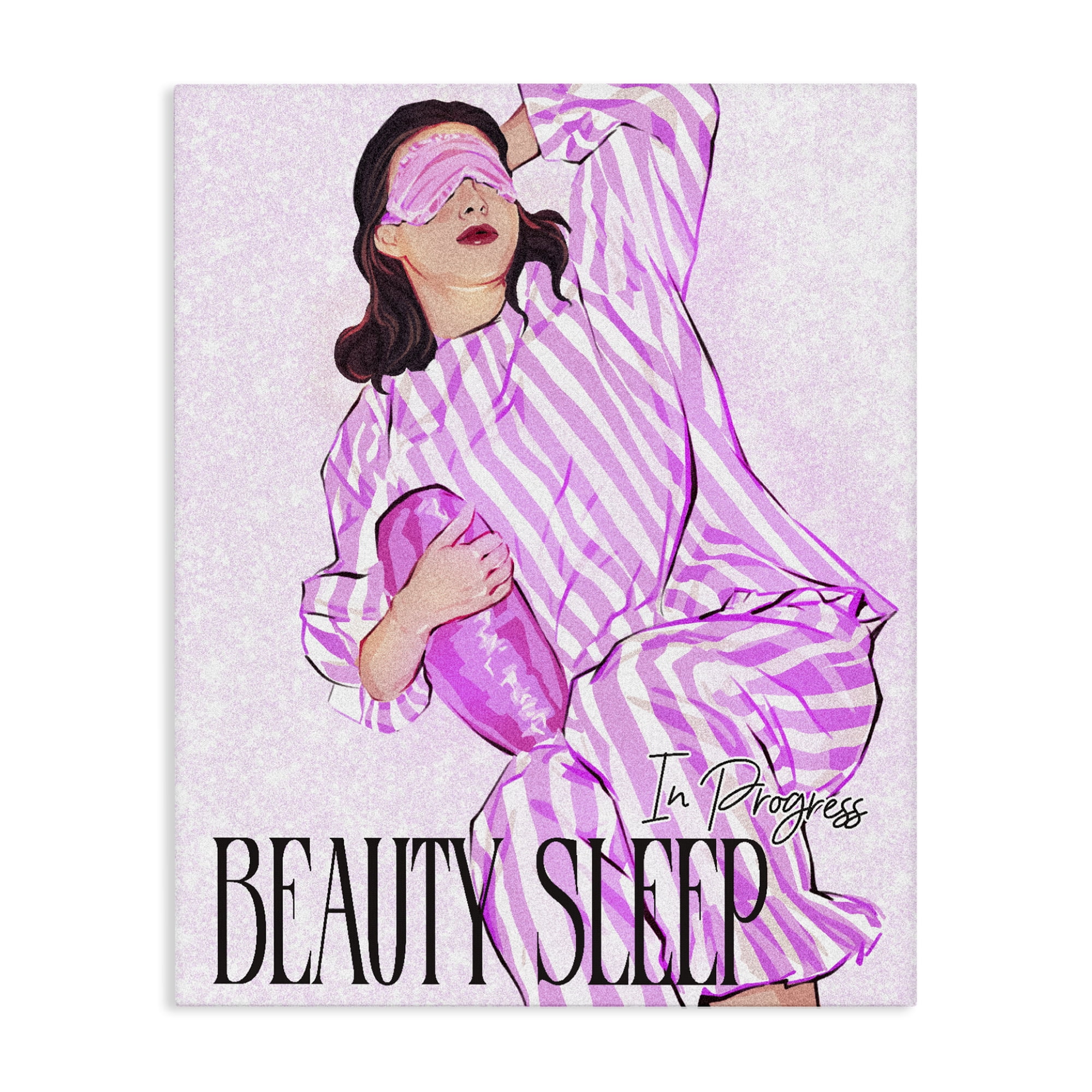Stupell Industries Beauty Sleep In Progress Canvas Wall Art, design by Ziwei Li