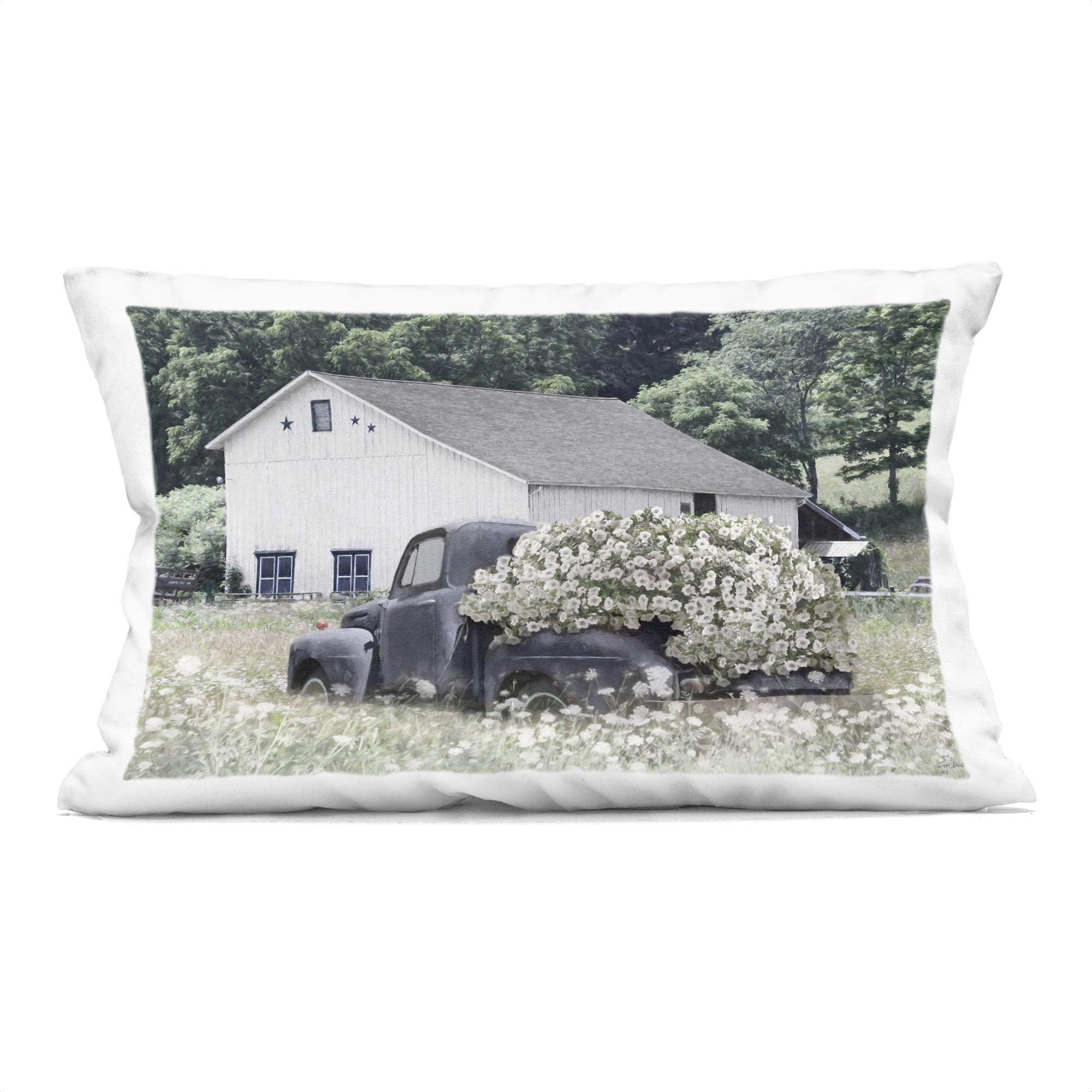 Stupell Industries Bed Full Of Blossoms Decorative Printed Throw Pillow, design by Lori Deiter