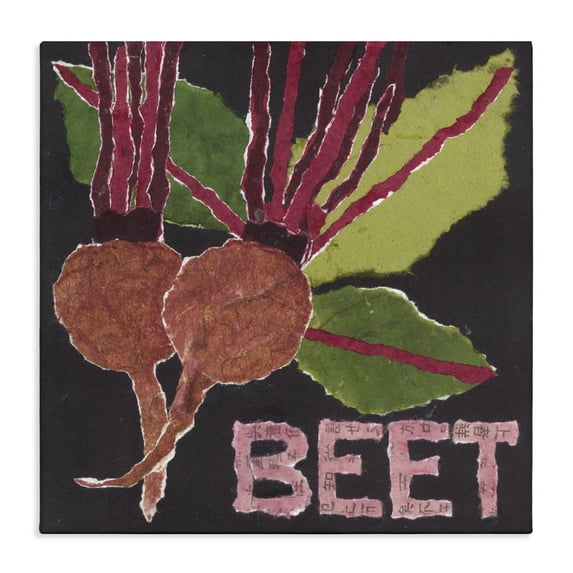 Stupell Industries Rustic Lodge Beets Root Vegetable Canvas Art, 17 x 17, by Nancy Overton
