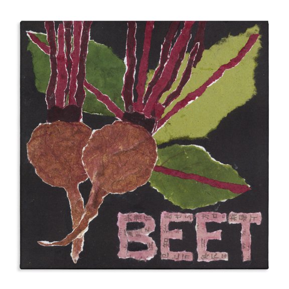 Stupell Industries Beets Root Vegetable Canvas Wall Art, design by Nancy Overton