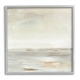 thumbnail image 1 of Stupell Industries Beige Abstract Landscape Scene Painting Gray Framed Art Print Wall Art, Design by Judith Shapiro, 1 of 8