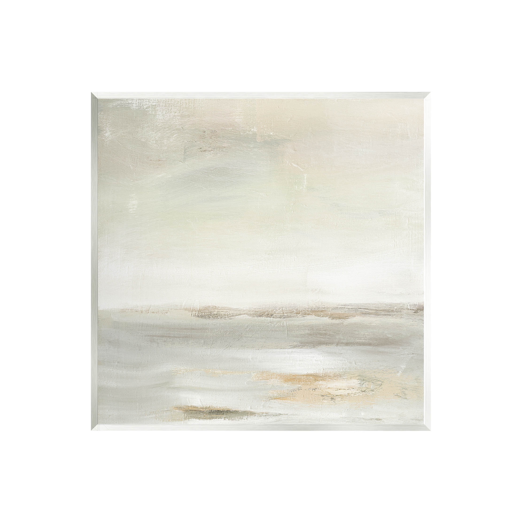Stupell Industries Beige Abstract Landscape Scene Painting Unframed Art Print Wall Art, Design by Judith Shapiro
