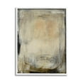 thumbnail image 1 of Stupell Industries Beige Abstract Scribble Composition Painting White Framed Art Print Wall Art, Design by Kippi Leonard, 1 of 7