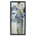 thumbnail image 1 of Stupell Industries Contemporary Beige & Blue Abstraction Black Floating Frame Canvas Art, 14 x 31, by Lisa Ridgers, 1 of 8