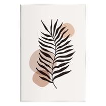 Stupell Industries Beige Boho Frond Botanical & Floral Painting Unframed Art Print Wall Art, 10 x 15