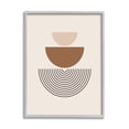 thumbnail image 1 of Stupell Industries Beige Boho Geometric Abstract Painting Gray Framed Art Print Wall Art, 16 x 20, 1 of 9