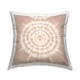 thumbnail image 1 of Stupell Industries Beige Geometric Boho Mandala Circles Design by House Fenway Throw Pillow, 1 of 6