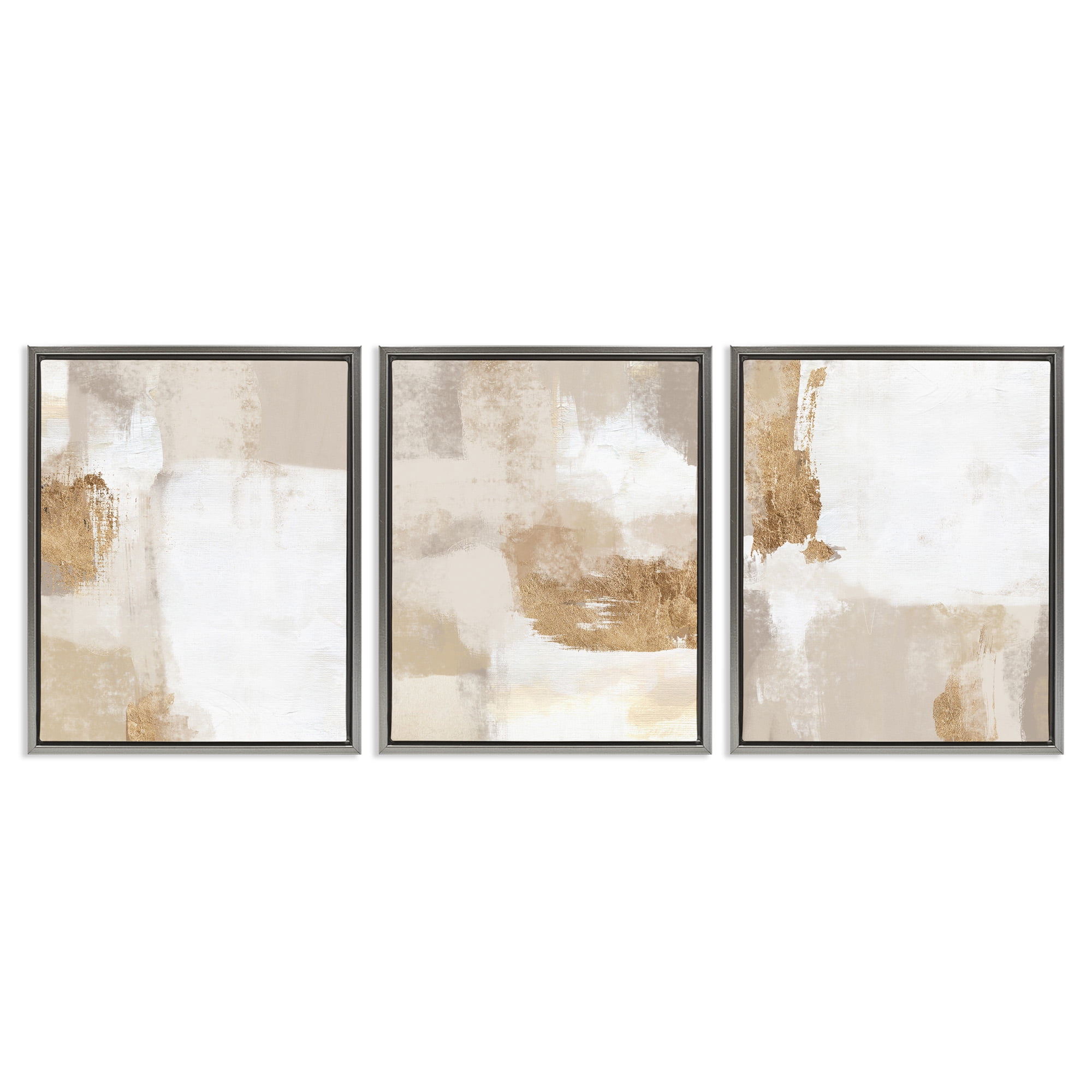 Stupell Industries Beige Modern Abstr...