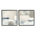 thumbnail image 1 of Stupell Industries Beige Modern Collage Shapes Painting Black Framed Art Print Wall Art, Set of 2, Design by Carol Robinson, 1 of 8