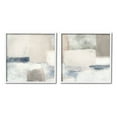 thumbnail image 1 of Stupell Industries Beige Modern Collage Shapes Painting White Framed Art Print Wall Art, Set of 2, Design by Carol Robinson, 1 of 7
