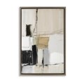 thumbnail image 1 of Stupell Industries Contemporary Beige Organic Shapes Collage Brown Floating Frame Canvas Art, 21 x 31, by Lanie Loreth, 1 of 8
