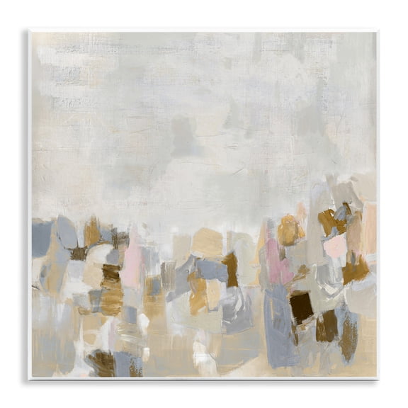 Stupell Industries Beige Southwestern Rustic Abstract Painting Unframed Art Print Wall Art, 12 x 12