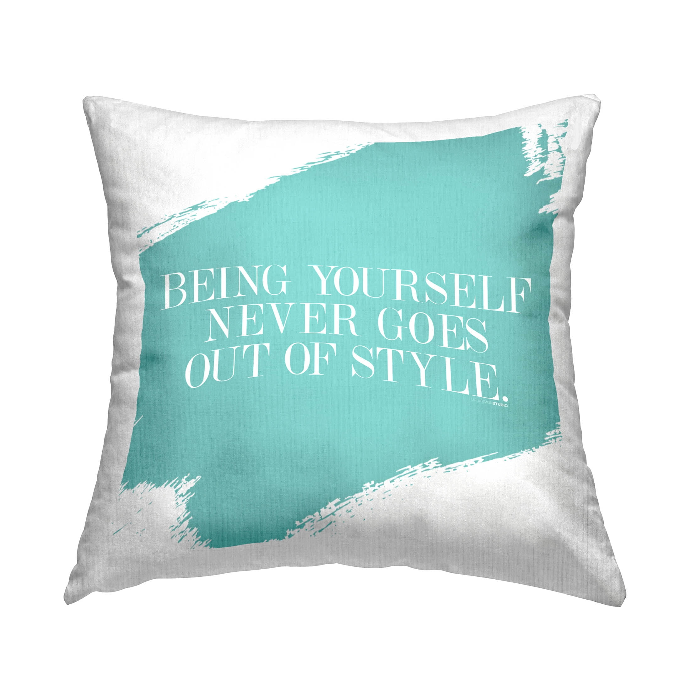 Stupell Industries Being Yourself Never Out Of Style Printed Throw Pillow Design by lulusimonSTUDIO