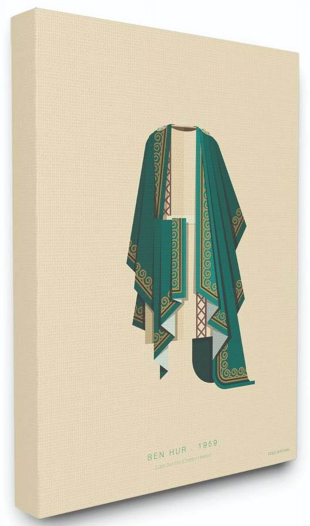Stupell Industries Ben Hurl Famous People Characters Fashion Design Canvas Wall Art by Fred Birchal