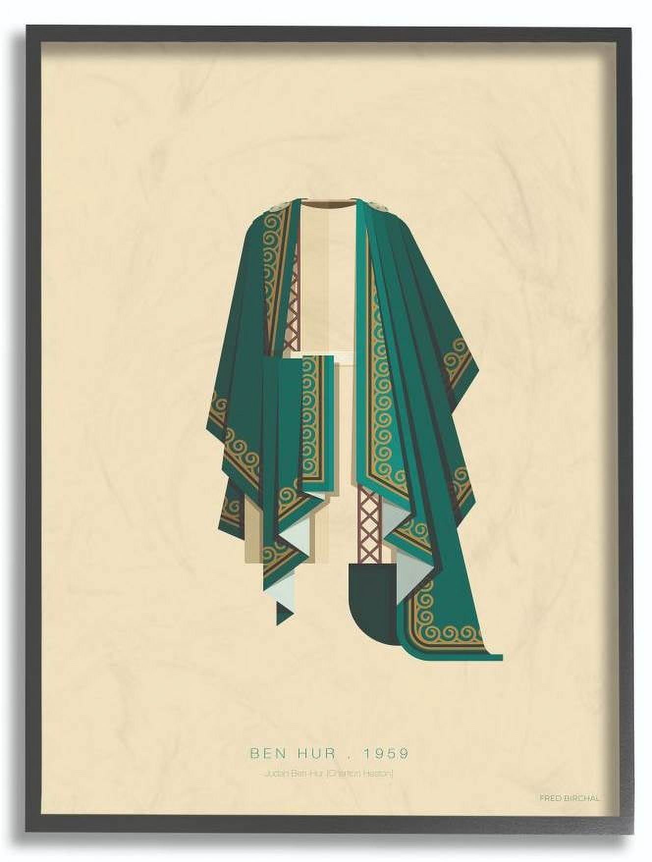 Stupell Industries Ben Hurl Famous People Characters Fashion Design Framed Wall Art by Fred Birchal