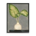 thumbnail image 1 of Stupell Industries Bending Tropical Plant Leaves White Jar Contemporary Painting, 16 x 20, Design by Jennifer Goldberger&nbsp;, 1 of 5