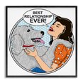 thumbnail image 1 of Stupell Industries Bohemian Black Framed Giclee Art, 12 x 12, by Dog Is Good, 1 of 7