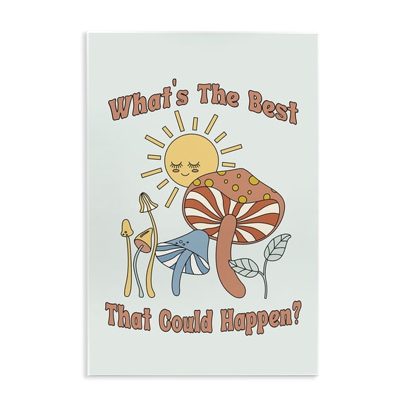 Stupell Industries Best That Could Happen Landscape Painting Unframed Art Print Wall Art, 10 x 15