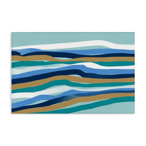 Stupell Industries Between The Waves Ripples Canvas Wall Art design by Atelier Posters, 16 x 24