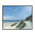 thumbnail image 1 of Stupell Industries Beyond Sunlit Sand Dunes Black Framed Giclee Art design by Georgie Harrison, 16 x 20, 1 of 7