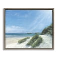 thumbnail image 1 of Stupell Industries Beyond Sunlit Sand Dunes Brown Framed Floater Canvas Wall Art design by Georgie Harrison, 17 x 21, 1 of 9