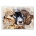thumbnail image 1 of Stupell Industries Big Horned Ram Abstract Dreamlike Portrait Wall Plaque by Ziwei Li, 1 of 6