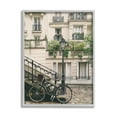 thumbnail image 1 of Stupell Industries Bike in Town Photography Travel & Places Photography Gray Framed Art Print Wall Art, 16 x 20, 1 of 9