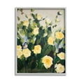 thumbnail image 1 of Stupell Industries Bird And Flowers Animal Green Painting, 24 x 30,Design by Melissa Lyons, 1 of 6
